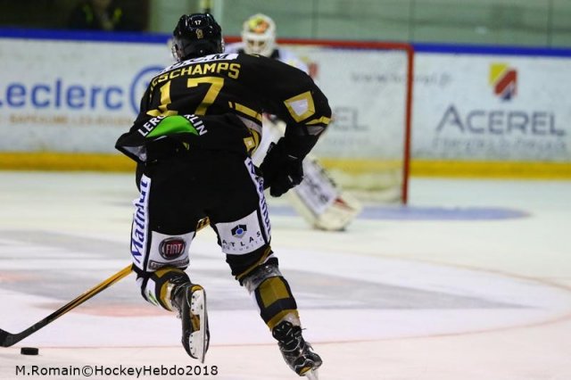Photo hockey match Rouen - Amiens  le 21/10/2018