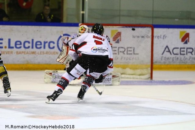 Photo hockey match Rouen - Amiens  le 21/10/2018