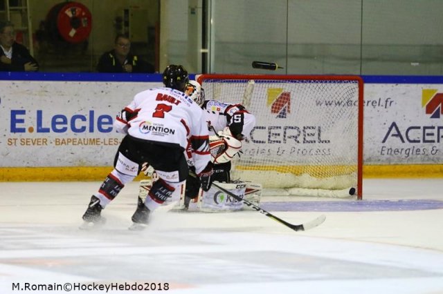 Photo hockey match Rouen - Amiens  le 21/10/2018