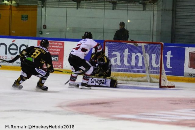 Photo hockey match Rouen - Amiens  le 21/10/2018