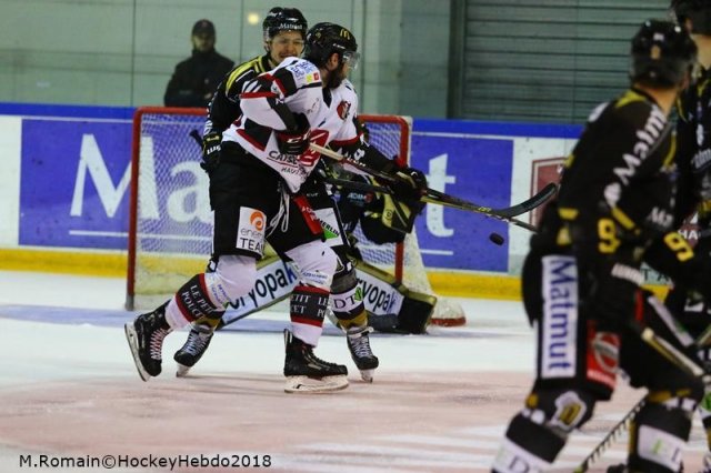 Photo hockey match Rouen - Amiens  le 21/10/2018