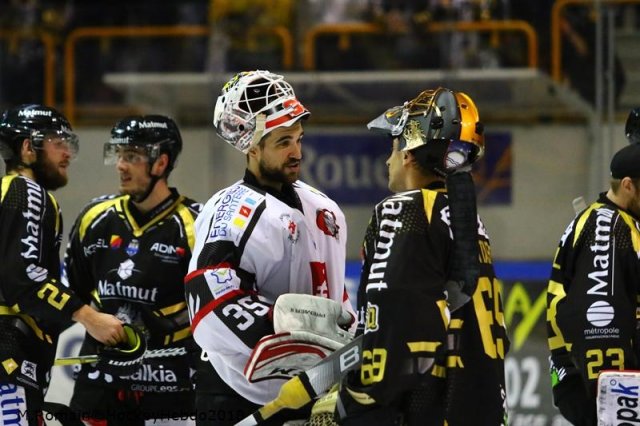 Photo hockey match Rouen - Amiens  le 21/10/2018
