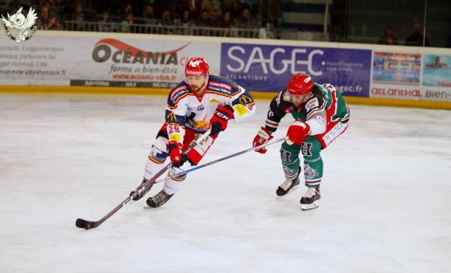 Photo hockey match Anglet - Grenoble  le 21/10/2018