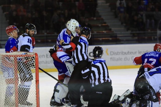 Photo hockey match Lyon - Gap  le 21/10/2018