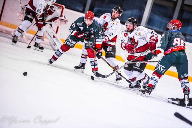 Photo hockey match Mont-Blanc - Briançon  le 23/10/2018