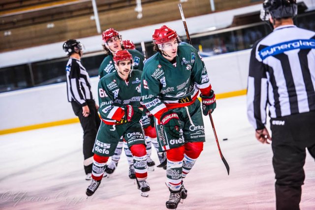 Photo hockey match Mont-Blanc - Briançon  le 23/10/2018