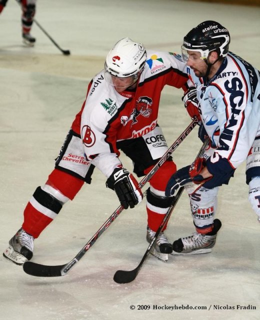 Photo hockey match Briançon  - Angers  le 13/03/2009