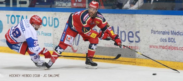 Photo hockey match Grenoble  - Lyon le 24/10/2018