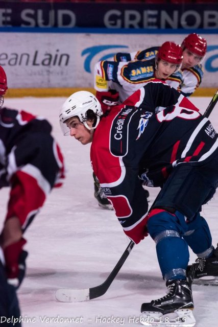Photo hockey match Grenoble  - Angers  le 21/10/2018