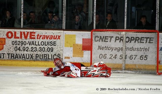 Photo hockey match Briançon  - Angers  le 13/03/2009