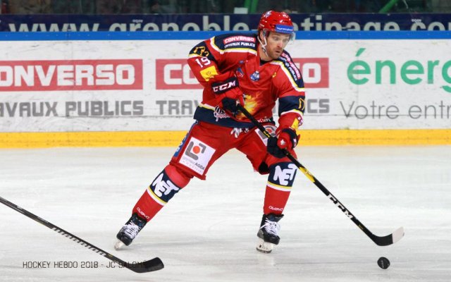 Photo hockey match Grenoble  - Rouen le 27/10/2018