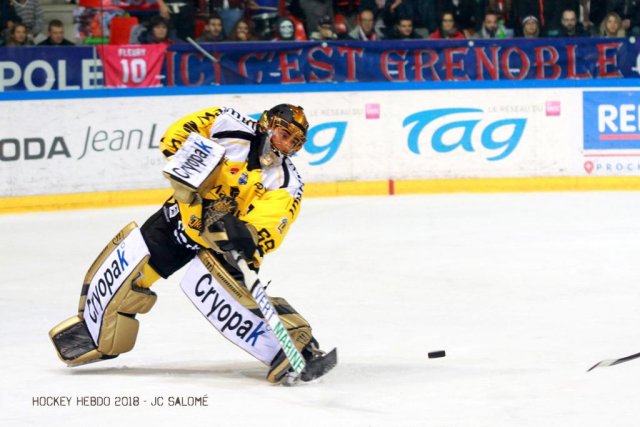 Photo hockey match Grenoble  - Rouen le 27/10/2018