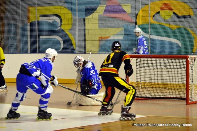 Photo hockey reportage N1 : Les Griffons sur le podium