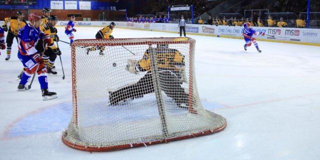 Photo hockey match Lyon - Strasbourg  le 28/10/2018