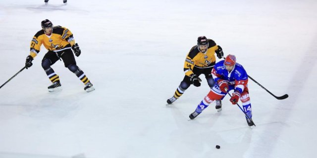 Photo hockey match Lyon - Strasbourg  le 28/10/2018