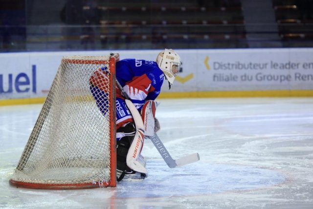 Photo hockey match Lyon - Strasbourg  le 28/10/2018
