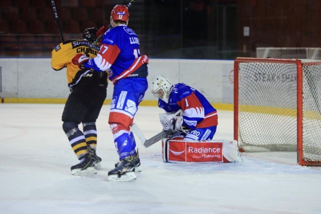 Photo hockey match Lyon - Strasbourg  le 28/10/2018