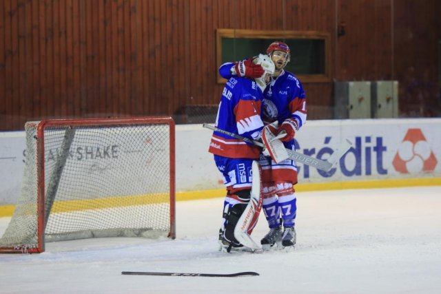 Photo hockey match Lyon - Strasbourg  le 28/10/2018
