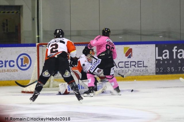 Photo hockey match Rouen - Nice le 30/10/2018