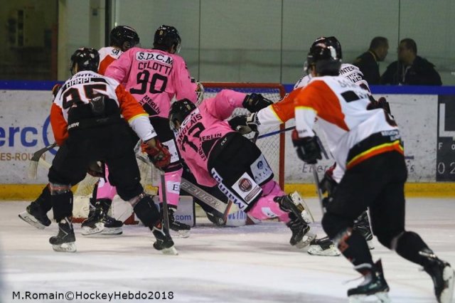 Photo hockey match Rouen - Nice le 30/10/2018