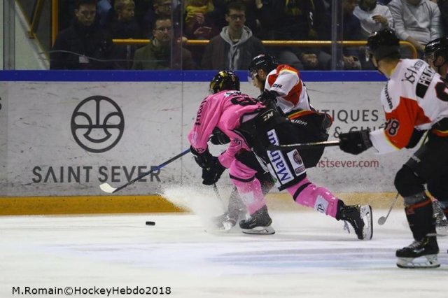 Photo hockey match Rouen - Nice le 30/10/2018