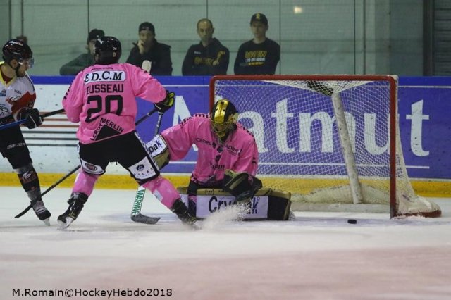 Photo hockey match Rouen - Nice le 30/10/2018