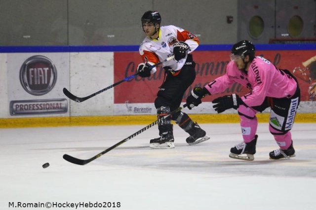 Photo hockey match Rouen - Nice le 30/10/2018