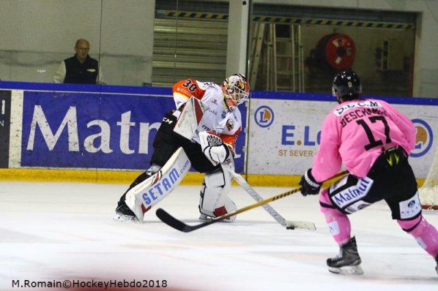 Photo hockey match Rouen - Nice le 30/10/2018