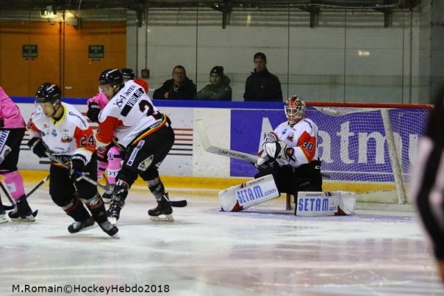 Photo hockey match Rouen - Nice le 30/10/2018