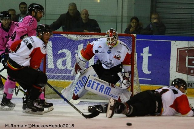 Photo hockey match Rouen - Nice le 30/10/2018