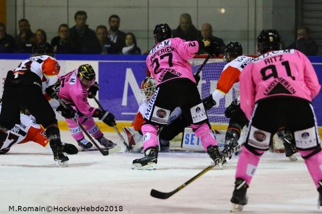 Photo hockey match Rouen - Nice le 30/10/2018
