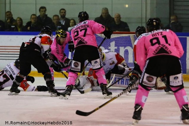Photo hockey match Rouen - Nice le 30/10/2018
