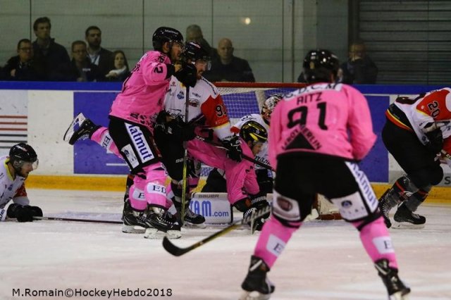 Photo hockey match Rouen - Nice le 30/10/2018