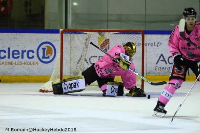 Photo hockey match Rouen - Nice le 30/10/2018