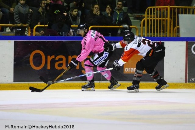Photo hockey match Rouen - Nice le 30/10/2018
