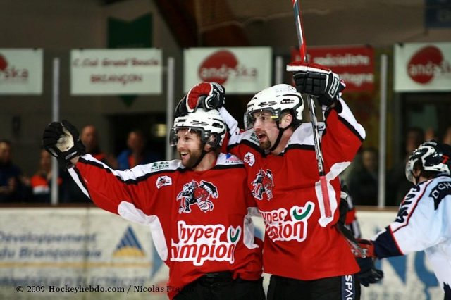 Photo hockey match Briançon  - Angers  le 14/03/2009