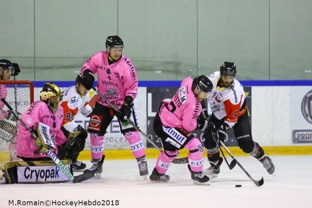 Photo hockey match Rouen - Nice le 30/10/2018