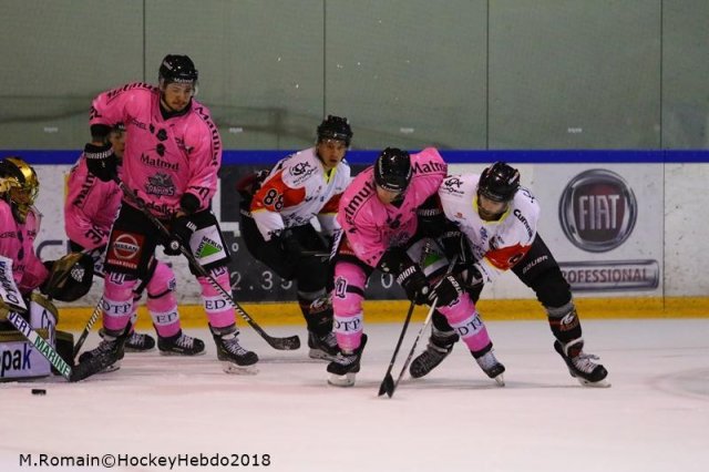 Photo hockey match Rouen - Nice le 30/10/2018
