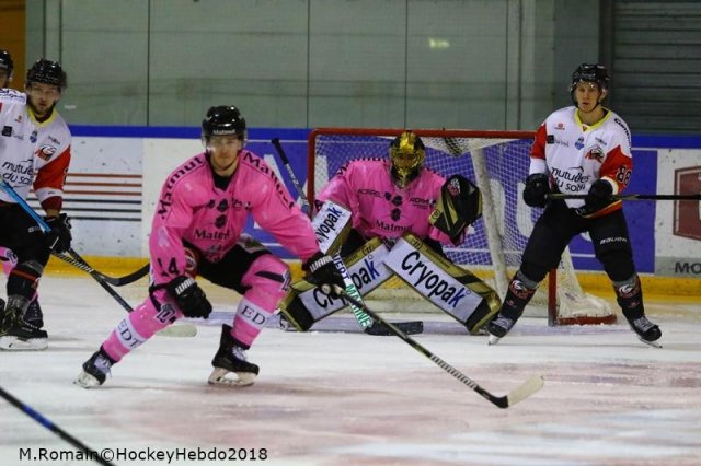 Photo hockey match Rouen - Nice le 30/10/2018