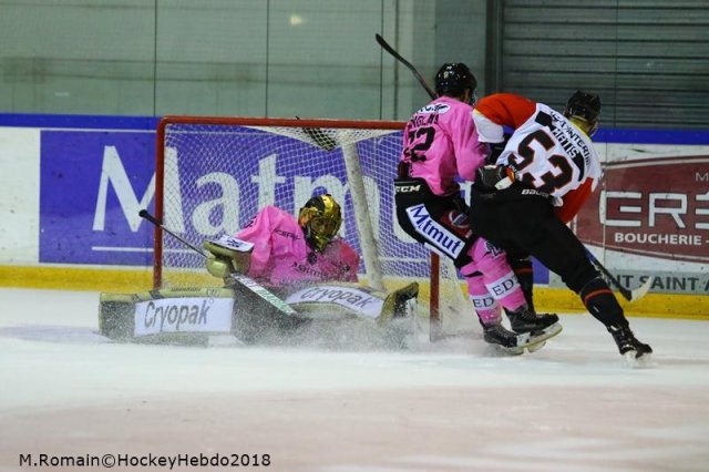Photo hockey match Rouen - Nice le 30/10/2018