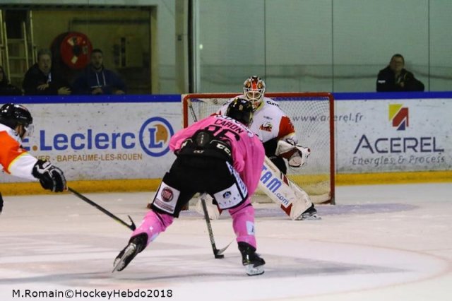 Photo hockey match Rouen - Nice le 30/10/2018