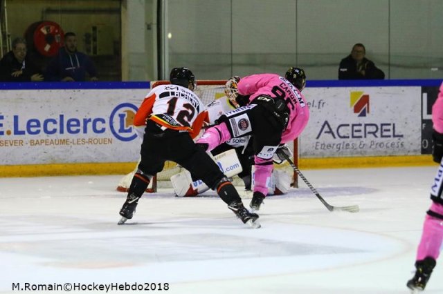 Photo hockey match Rouen - Nice le 30/10/2018