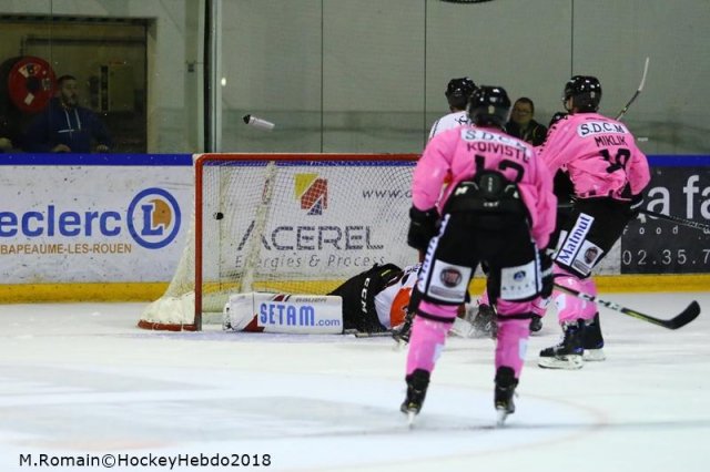 Photo hockey match Rouen - Nice le 30/10/2018