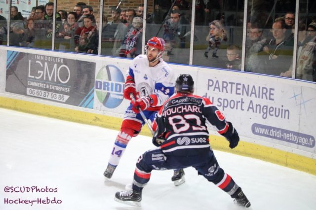 Photo hockey match Angers  - Lyon le 31/10/2018