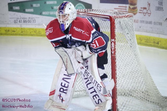 Photo hockey match Angers  - Lyon le 31/10/2018