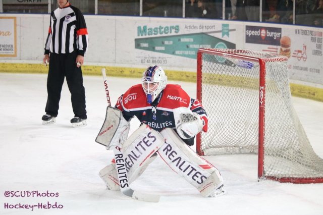 Photo hockey match Angers  - Lyon le 31/10/2018