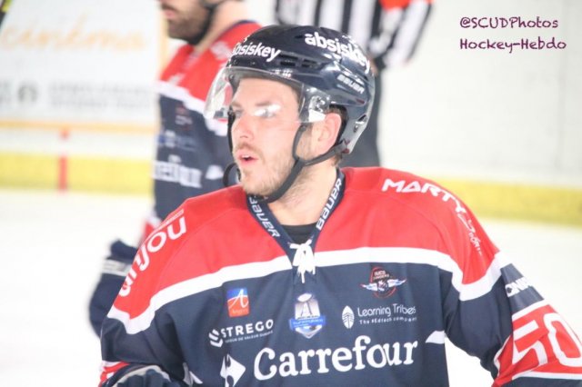 Photo hockey match Angers  - Lyon le 31/10/2018