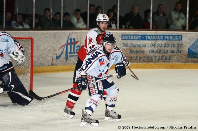 Photo hockey match Briançon  - Angers  le 14/03/2009