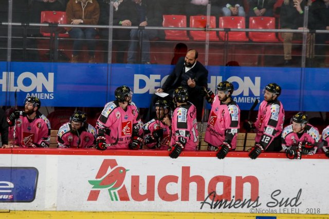 Photo hockey match Amiens  - Mulhouse le 31/10/2018