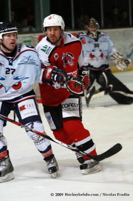 Photo hockey match Briançon  - Angers  le 14/03/2009